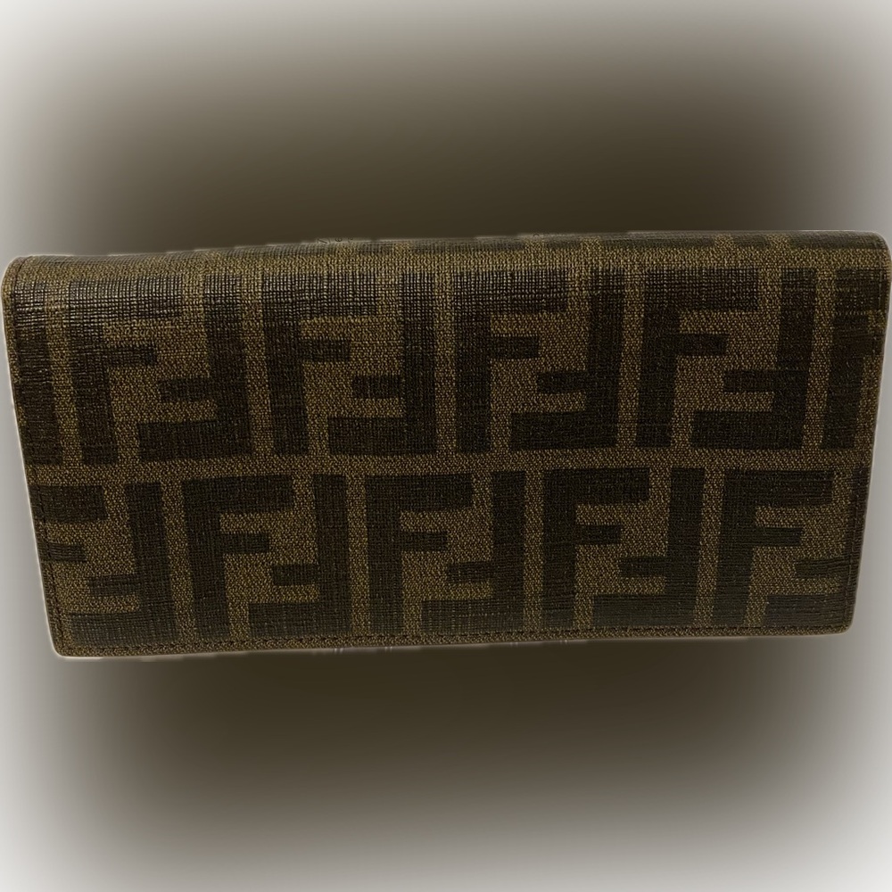 Fedi Brown Cavas Wallet